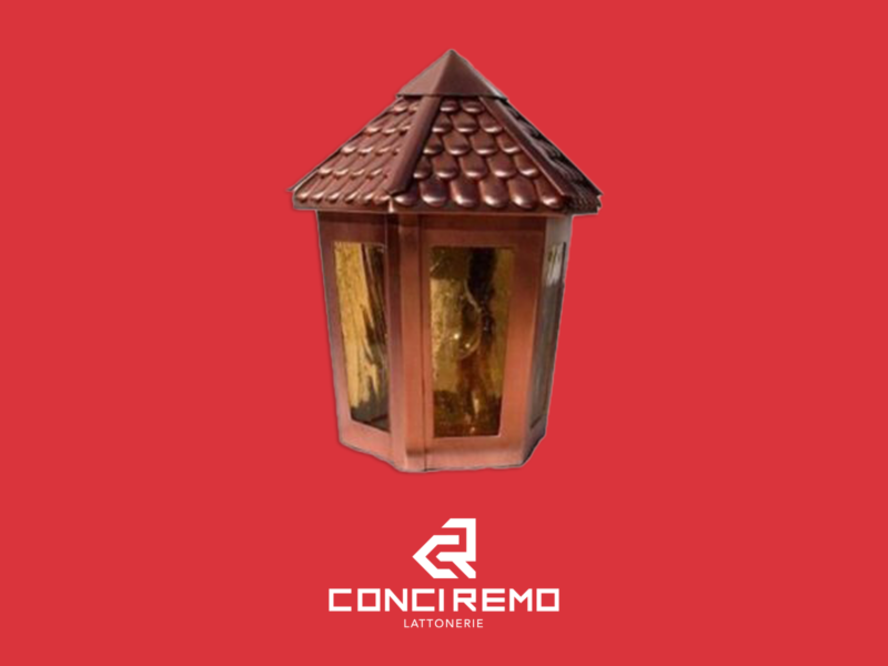 Lampade in rame artigianale